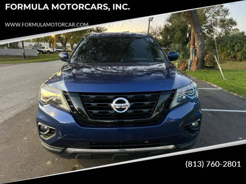 2019 Nissan Pathfinder for sale at FORMULA MOTORCARS, INC. in Tampa FL