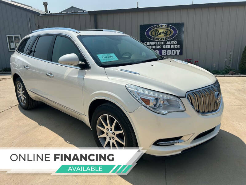 2014 Buick Enclave for sale at BERG AUTO MALL & TRUCKING INC in Beresford SD