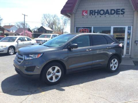 2016 Ford Edge for sale at Rhoades Automotive Inc. in Columbia City IN