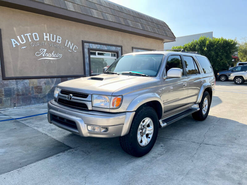 2002 Toyota 4Runner for sale at Auto Hub, Inc. in Anaheim CA