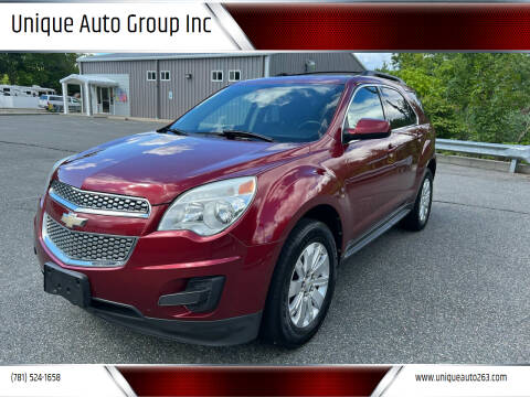 2011 Chevrolet Equinox for sale at Unique Auto Group Inc in Whitman MA
