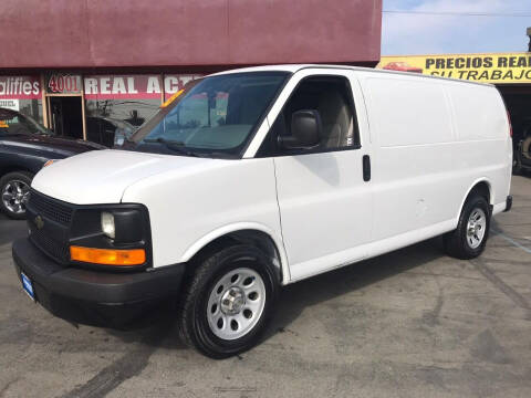 2013 Chevrolet Express Cargo for sale at Sanmiguel Motors in South Gate CA