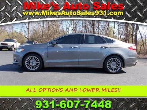 2014 Ford Fusion for sale at Mike's Auto Sales in Shelbyville TN