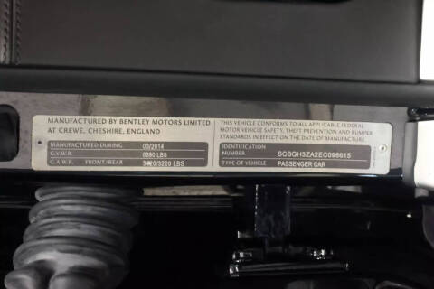 2014 Bentley Continental GT V8 S