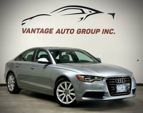 2013 Audi A6 for sale at Vantage Auto Group Inc in Fresno CA