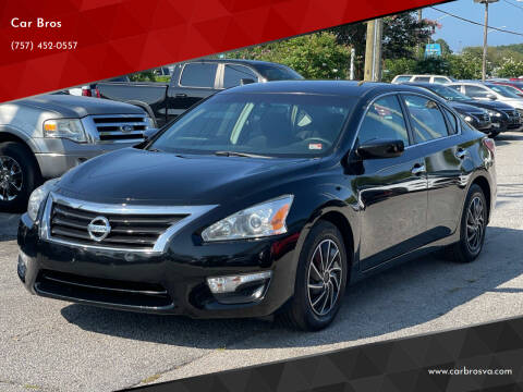 2013 Nissan Altima for sale at Car Bros in Virginia Beach VA