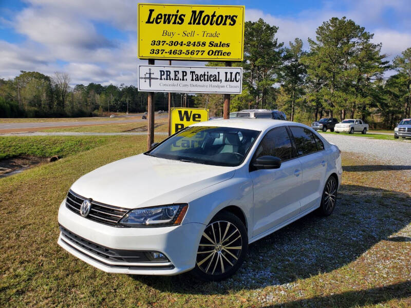 2015 Volkswagen Jetta for sale at Lewis Motors LLC in Deridder LA