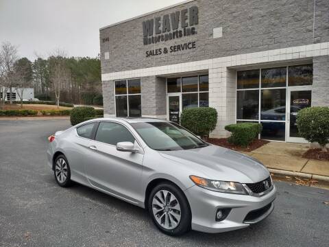 2013 Honda Accord for sale at Weaver Motorsports Inc in Cary NC