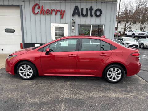 2020 Toyota Corolla for sale at CHERRY AUTO in Hartford WI