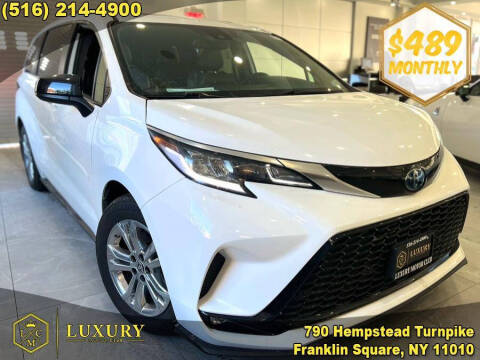 2023 Toyota Sienna for sale at LUXURY MOTOR CLUB in Franklin Square NY