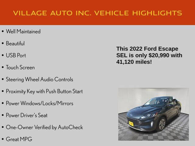 2022 Ford Escape SEL