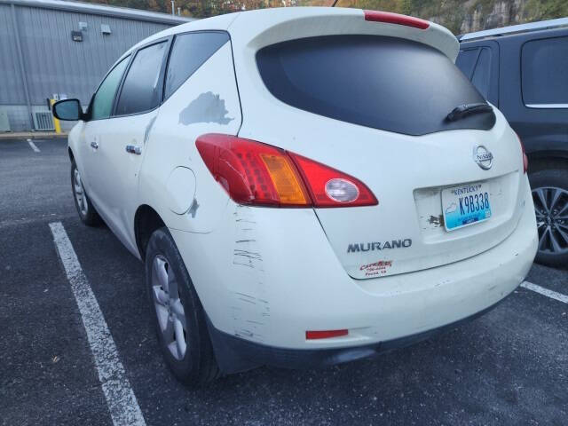 Used 2010 Nissan Murano SL with VIN JN8AZ1MW5AW110401 for sale in Hazard, KY