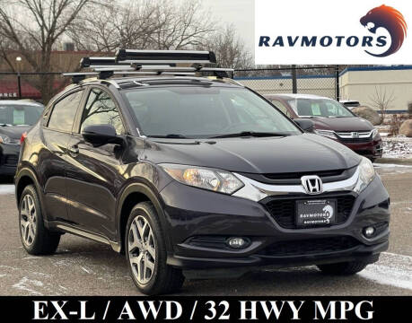 2016 Honda HR-V for sale at RAVMOTORS- Burnsville in Burnsville MN