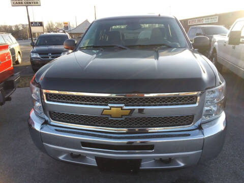 2012 Chevrolet Silverado 1500 for sale at RICK'S AUTO SALES in Logansport IN