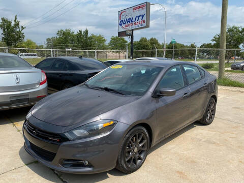 2015 Dodge Dart for sale at QUALITY AUTO SALES in Wayne MI