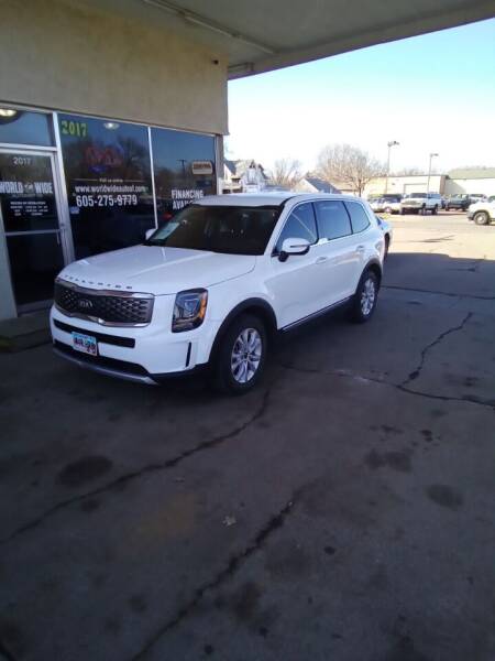 2021 Kia Telluride for sale at World Wide Automotive in Sioux Falls SD