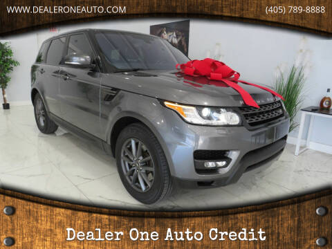 2016 Land Rover Range Rover Sport for sale at Dealer One Auto Credit in Oklahoma City OK