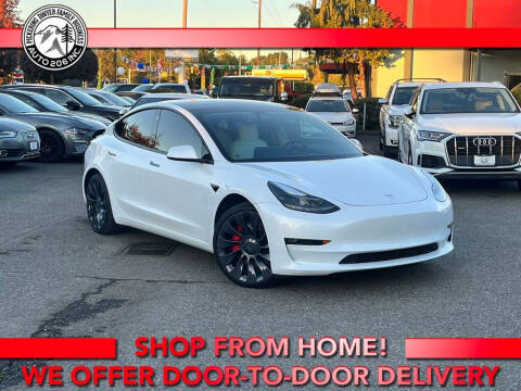 2021 Tesla Model 3 for sale at Auto 206, Inc. in Kent WA