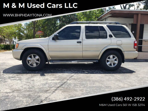 2002 Nissan Pathfinder for sale at M & M Used Cars LLC in Daytona Beach FL