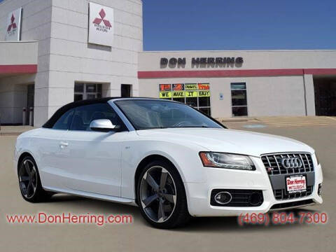 2012 Audi S5 for sale at DON HERRING MITSUBISHI in Irving TX