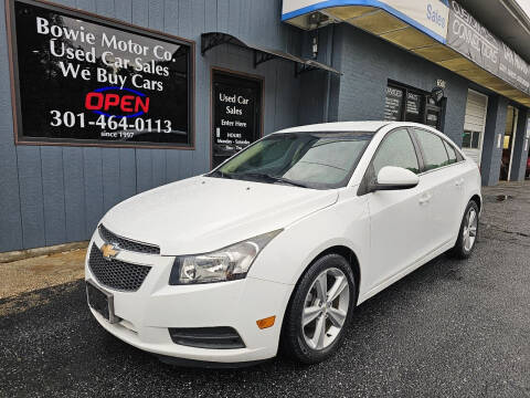 2014 Chevrolet Cruze for sale at Bowie Motor Co in Bowie MD