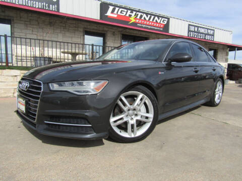 2016 Audi A6 for sale at Lightning Motorsports in Grand Prairie TX