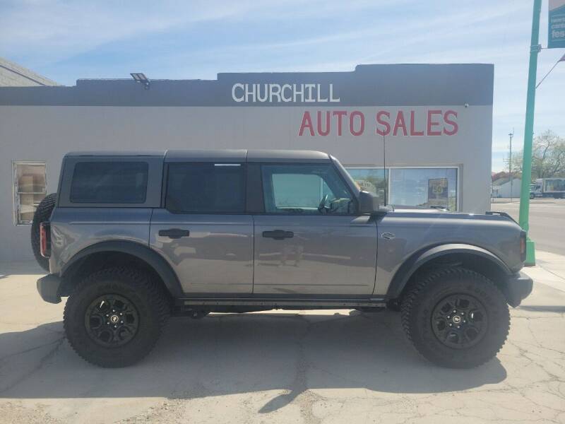 2022 Ford Bronco for sale at CHURCHILL AUTO SALES in Fallon NV