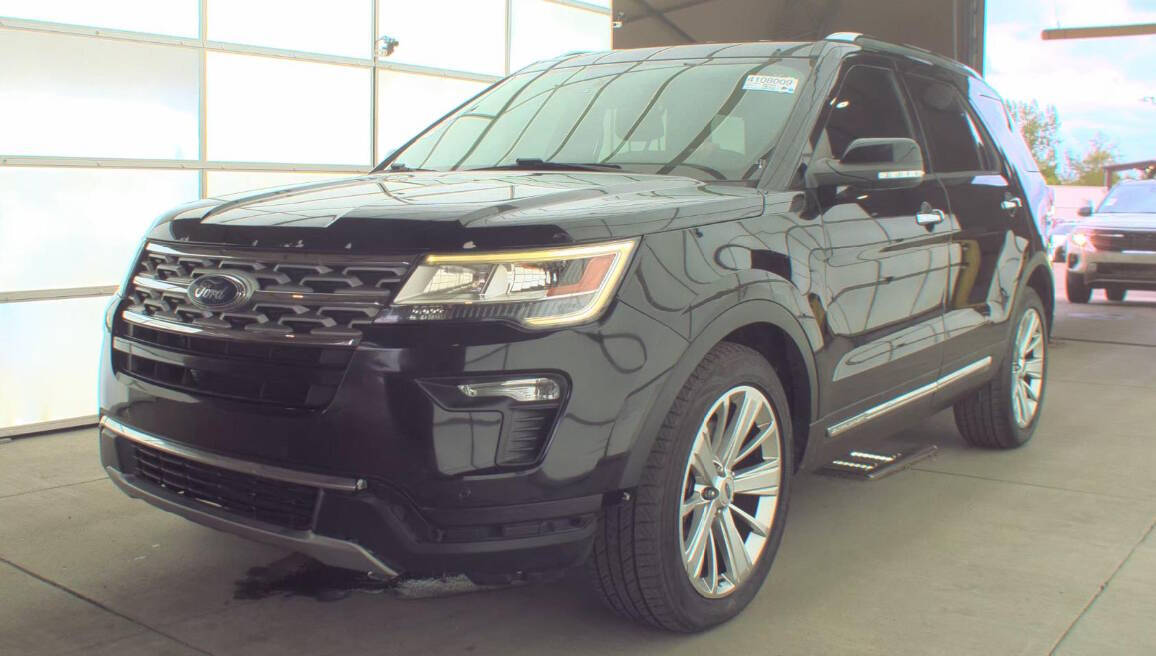Black 2019 Ford Explorer SUV / Crossover Front-Wheel Drive 6-Speed Automatic
