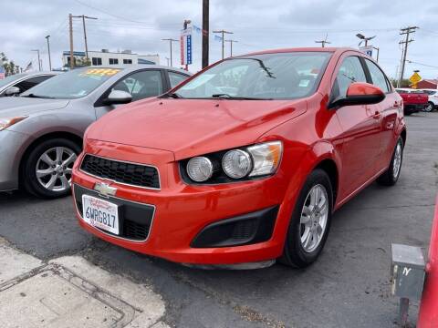 2012 Chevrolet Sonic for sale at VR Automobiles in National City CA