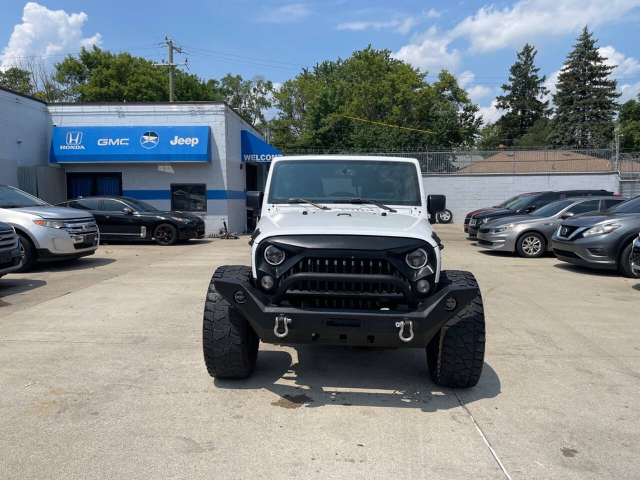 2017 Jeep Wrangler Unlimited for sale at Alpha Auto Sales in Detroit, MI