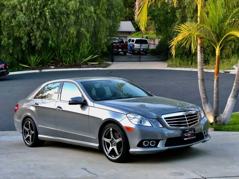 Used 2010 Mercedes-Benz E-Class E350 Luxury with VIN WDDHF5GB7AA023587 for sale in San Diego, CA