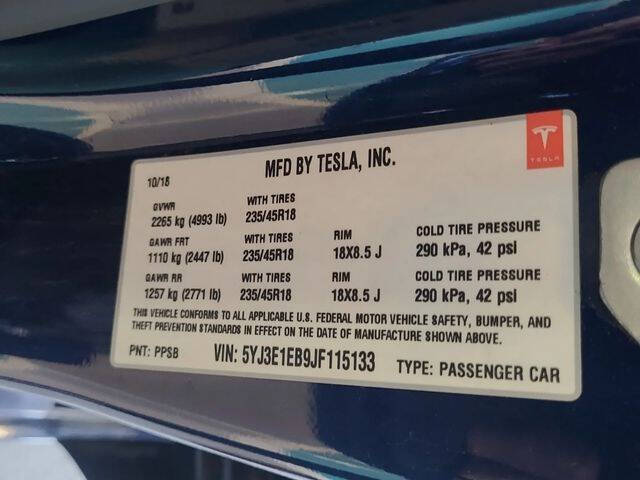 2018 Tesla Model 3