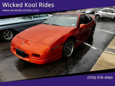 Pre-Owned 1987 Pontiac Fiero 2D Coupe in Pocatello #HP228720