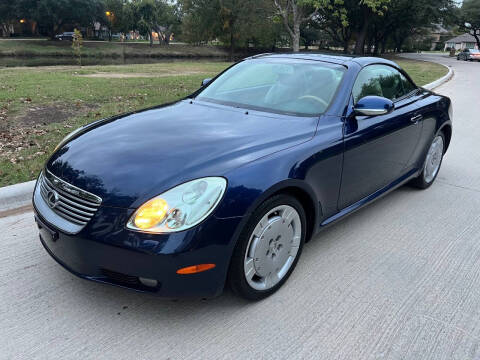 2002 Lexus SC 430 for sale at Texas Car Center in Dallas TX