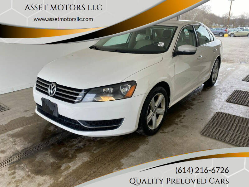 2014 Volkswagen Passat for sale at ASSET MOTORS LLC in Westerville OH