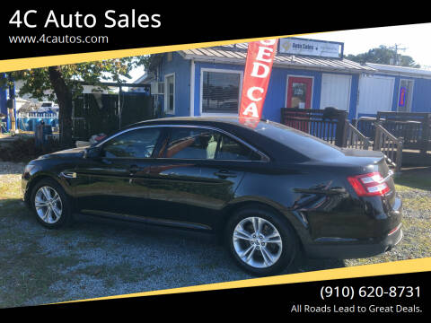 2013 Ford Taurus for sale at 4C Auto Sales in Wilmington NC