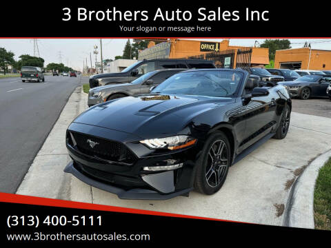 2022 Ford Mustang for sale at 3 Brothers Auto Sales Inc in Detroit MI