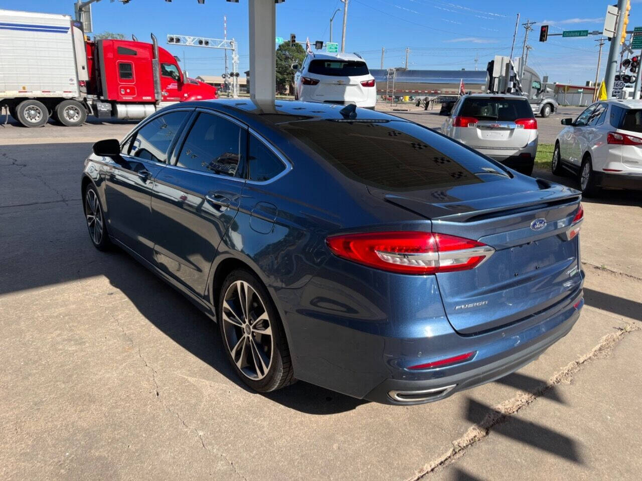 2019 Ford Fusion for sale at Kansas Auto Sales in Ulysses, KS