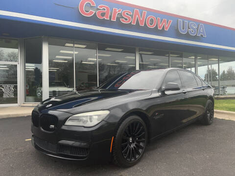 2011 BMW 7 Series for sale at CarsNowUsa LLc in Monroe MI