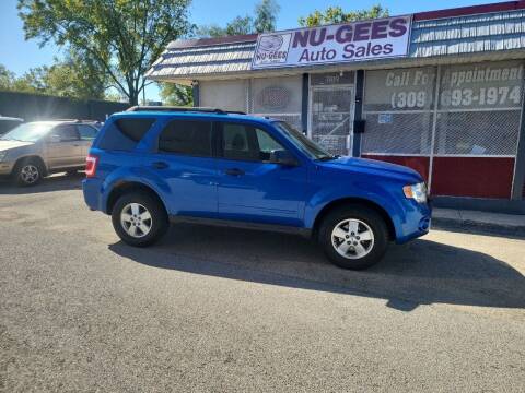2012 Ford Escape for sale at Nu-Gees Auto Sales LLC in Peoria IL