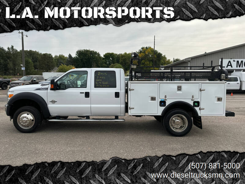 2015 Ford F-450 Super Duty for sale at L.A. MOTORSPORTS in Windom MN