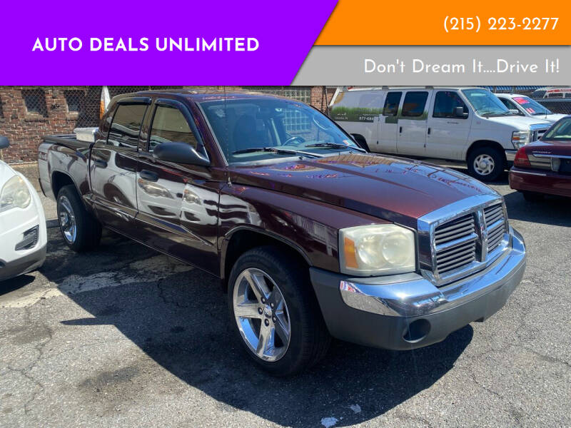 2005 Dodge Dakota for sale at AUTO DEALS UNLIMITED in Philadelphia PA