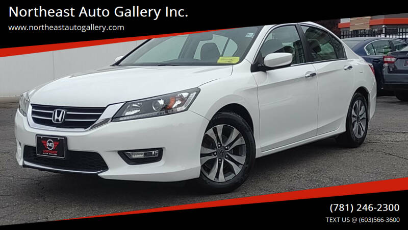 2013 Honda Accord for sale at NORTHEAST AUTO GALLERY INC. in Wakefield MA