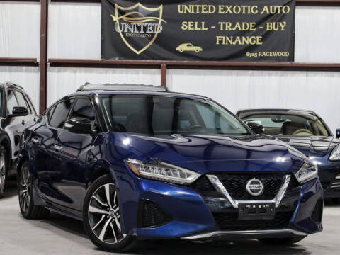 2020 Nissan Maxima for sale at United Exotic Auto in Houston TX