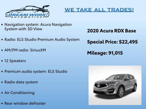 2020 Acura RDX w/Tech