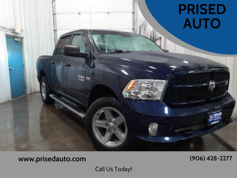 2013 RAM 1500 for sale at PRISED AUTO in Gladstone MI