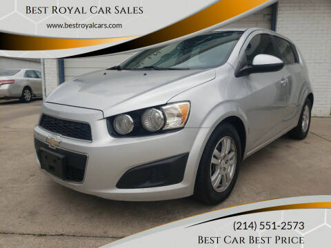 2013 Chevrolet Sonic for sale at Best Royal Car Sales in Dallas TX