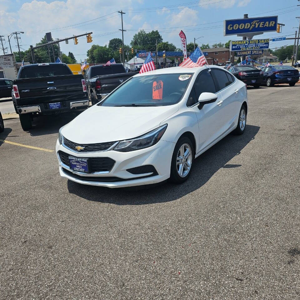 2018 Chevrolet Cruze for sale at Norman's Auto Sales in Cleveland, OH