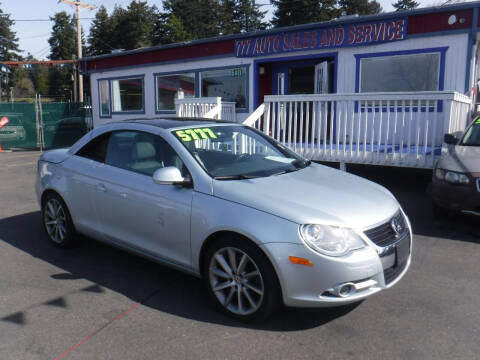 2007 Volkswagen Eos for sale at 777 Auto Sales and Service in Tacoma WA