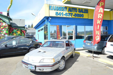 1988 Ford Thunderbird for sale at Earnest Auto Sales in Roseburg OR